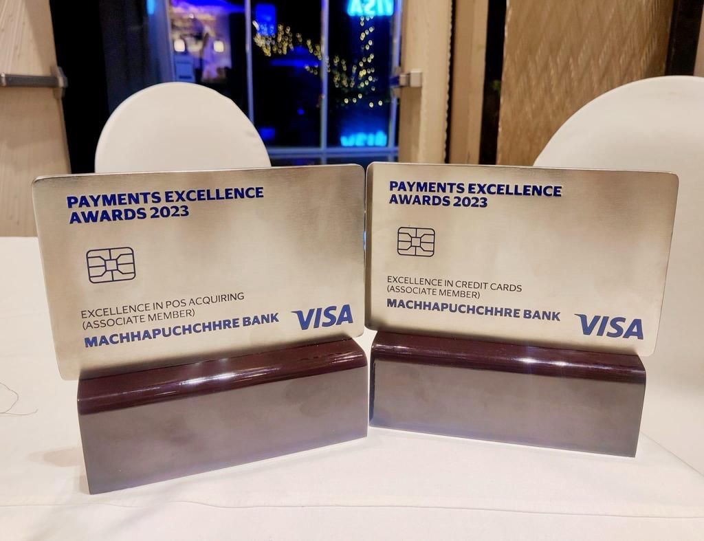 Machhapuchhre Bank awarded in two categories in Visa Leadership Conclave program